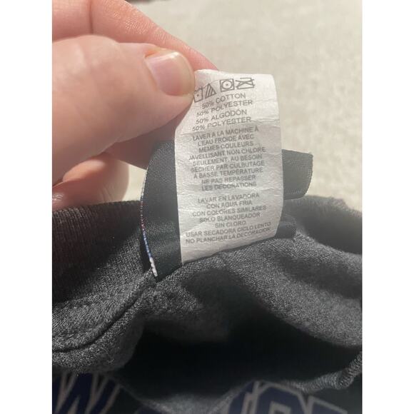 NFL Team Apparel Men's Size XL New England Patriots T-Shirt Heather Charcoal - Picture 7 of 7